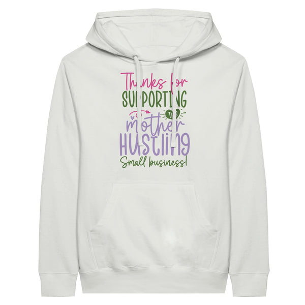 Mother Hustle - Thankful Moments - White - Hoodies