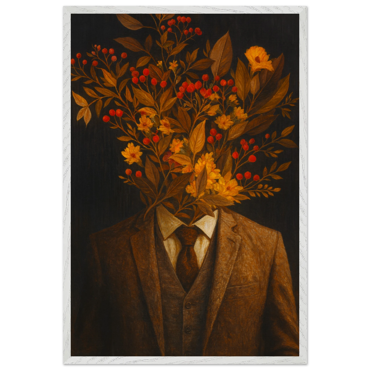 Wooden Framed Poster – A Gift of Nature & Memory - - Wooden Framed Posters