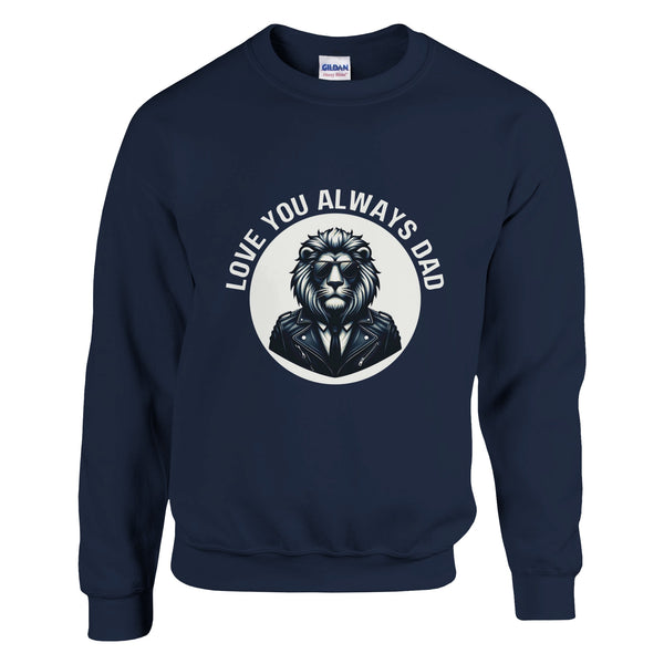 Lionhearted Dad - The Ultimate Tribute Sweatshirt - Navy - Sweatshirts