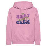 Night Shift Hero - Premium Unisex Pullover Hoodie - Light Pink - Print Material