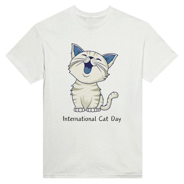 Whiskers and Wonders - A Cat's Tale - White - T-Shirt