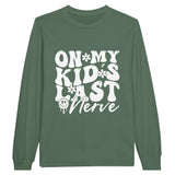 Momma's Last Straw - ON MY KID'S LAST NERVE Emblem Shirt - - Sweatshirt