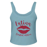 Celebrate Heritag - Latina Limited Edition - sld baby blu bln - Tank Tops