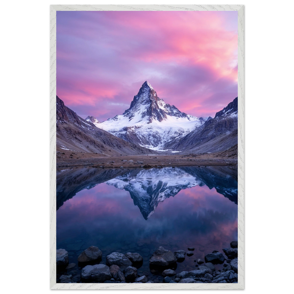 Gift of Stillness – Wooden Framed Poster - - Wooden Framed Posters