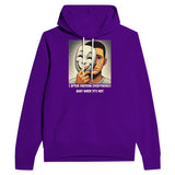 Masked Emotions Pullover - Reveal the Unseen - Team Purple - Hoodies