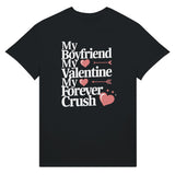 Cupid’s Arrow - A Heartfelt Valentine’s Tee - Black - T-Shirt