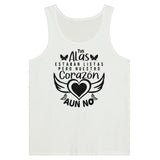 Winged Whispers - A Poetic Tank-Top Tribute - White - Print Material