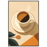Morning Brew – Metal Framed Poster Gift - Default Title - Metal Framed Posters