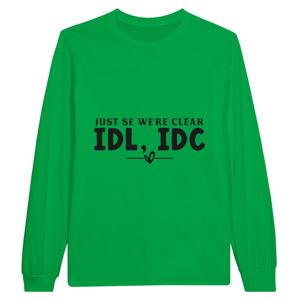 Crystal Clear Communication - Decode the Unspoken - Irish Green - Sweatshirts