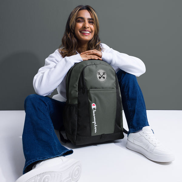 Unlock Your Memories with Style - Heather Oxford Grey - Backpack