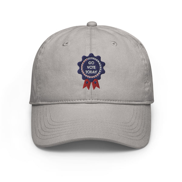 Vote with Pride - Champion Edition Dad Hat - Medium Grey - Hats