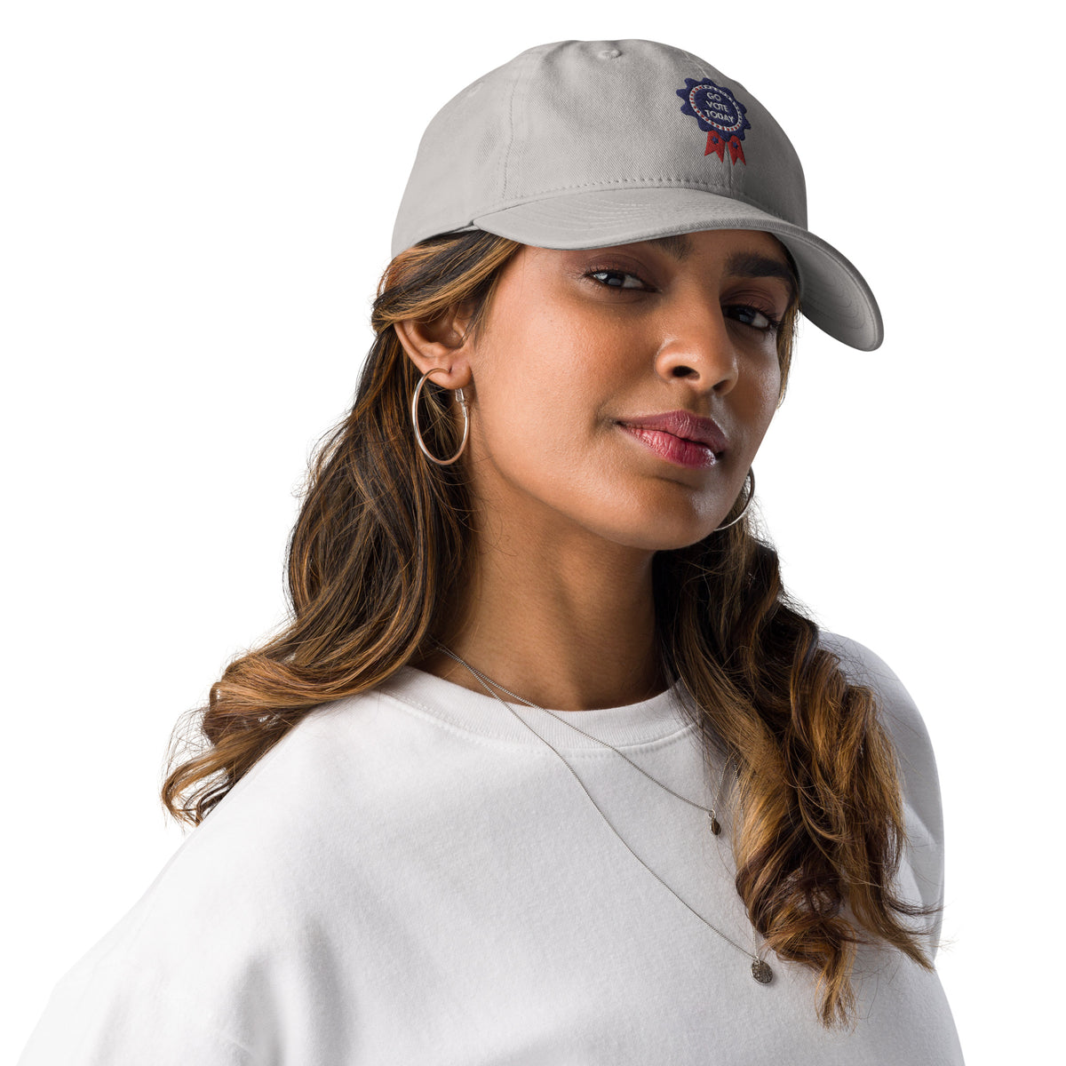 Vote with Pride - Champion Edition Dad Hat - - Hats