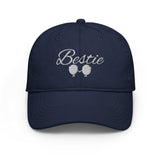 Bestie Bond - Timeless Friendship Dad Hat - Navy - Hats