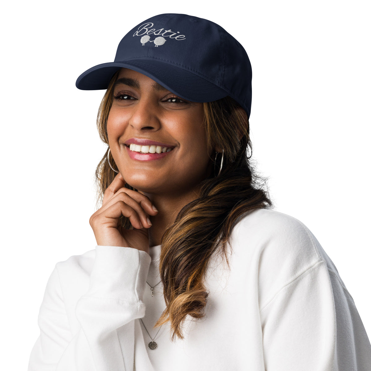 Bestie Bond - Timeless Friendship Dad Hat - - Hats