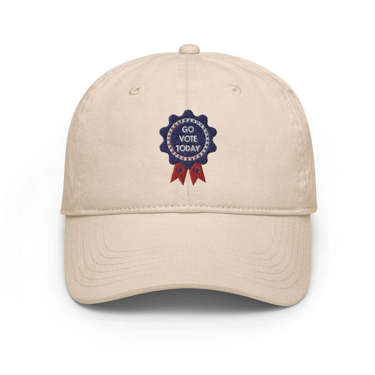 Vote with Pride - Champion Edition Dad Hat - Stone - Hats