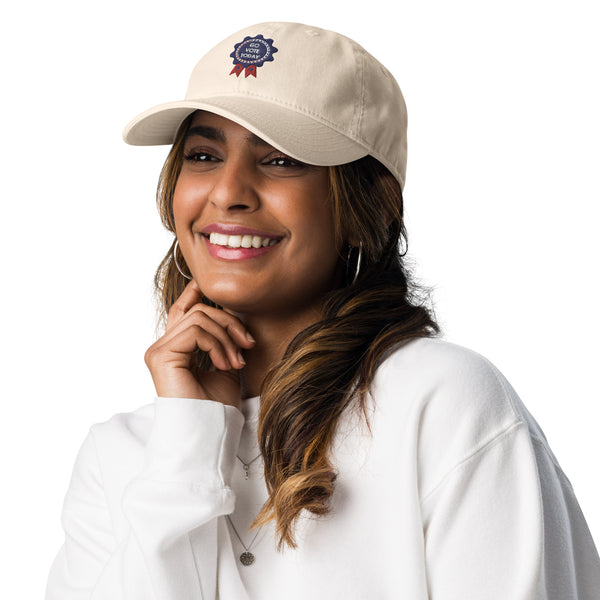 Vote with Pride - Champion Edition Dad Hat - - Hats