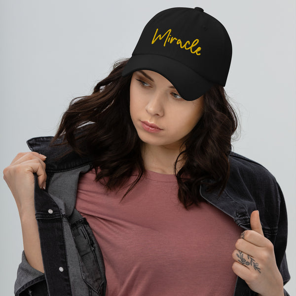 Miracle Dad Hat - Embrace Everyday Wonders - Black -