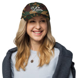 Heartfelt Love Dad Hat - Green Camo -