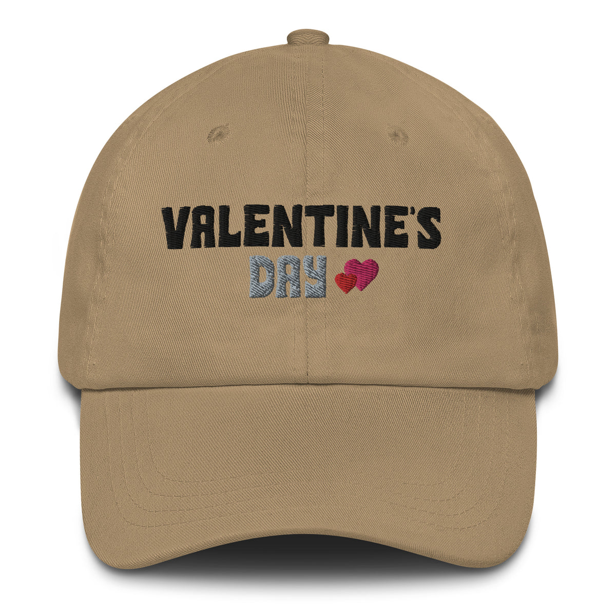 Valentine's Day Heart Dad Hat - -