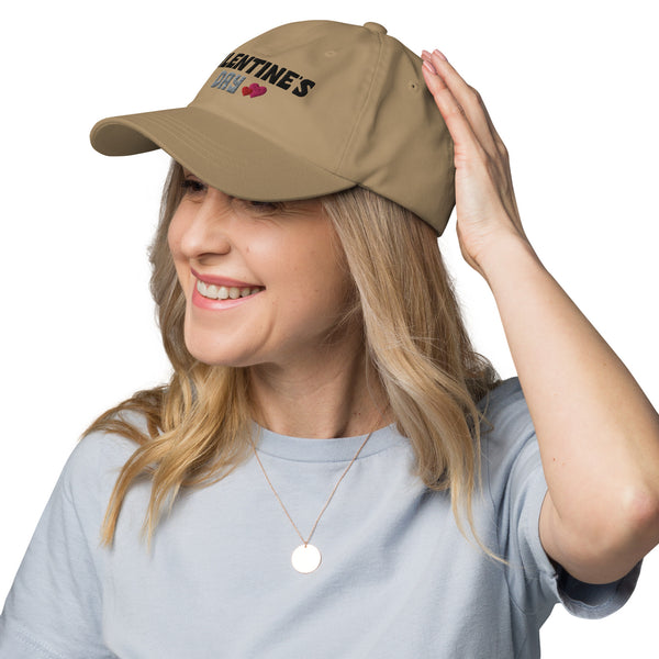 Valentine's Day Heart Dad Hat - -