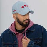 Heartfelt Dad Hat - Perfect for All - Light Blue -