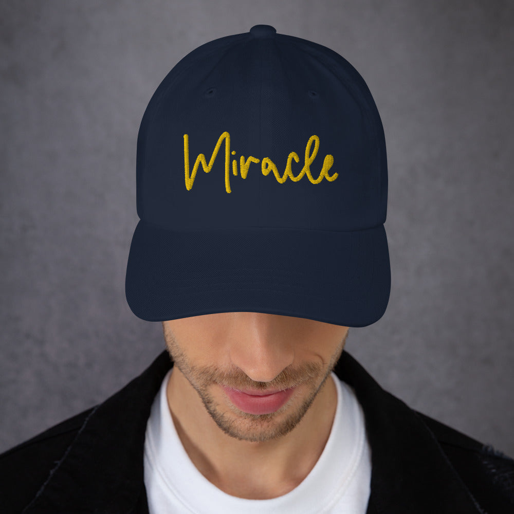 Miracle Dad Hat - Embrace Everyday Wonders - -