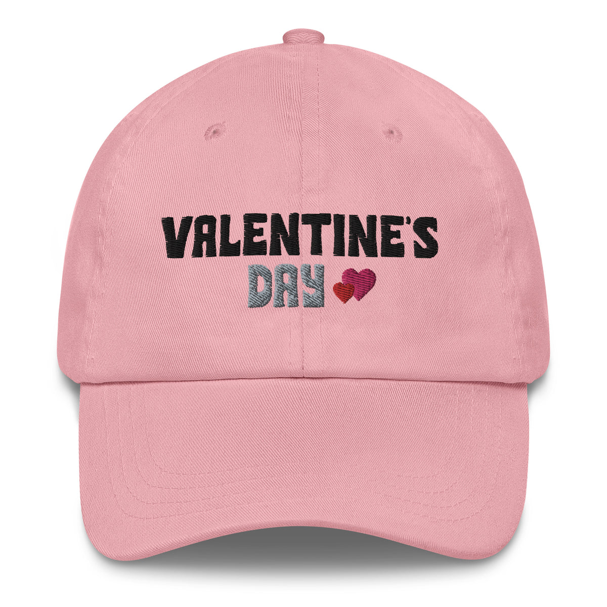 Valentine's Day Heart Dad Hat - -