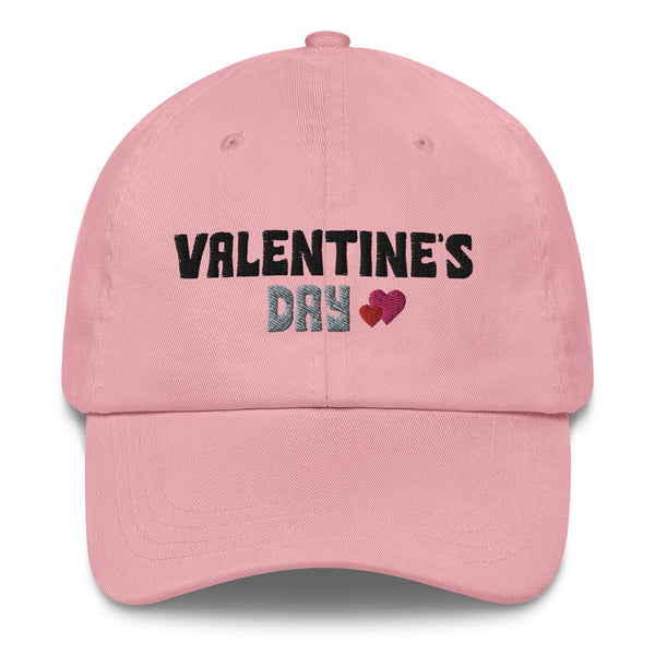 Valentine's Day Heart Dad Hat - -