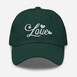 Heartfelt Love Dad Hat - Spruce -