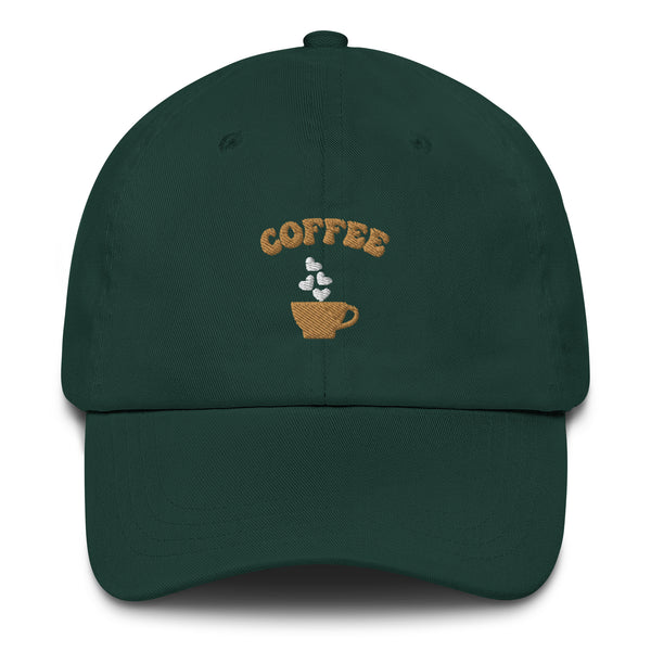 Coffee Lover's Dad Hat - - Hats