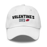 Valentine's Day Heart Dad Hat - -