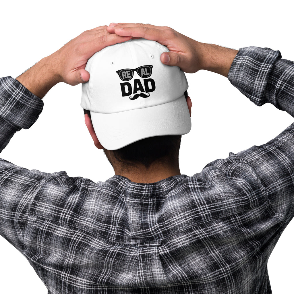 Stylish Gift for Dad – Real Dad Hat - - Hats
