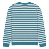 You're the Best - Cozy Striped Knit Sweater for Everyday Positivity - - Sweatshirts