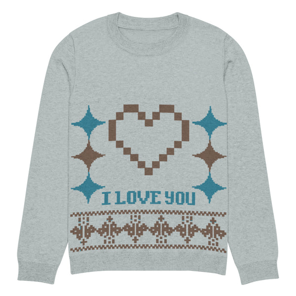 Pixel Love – Cozy Knit Sweater for Warm Memories - 3XL - Sweaters