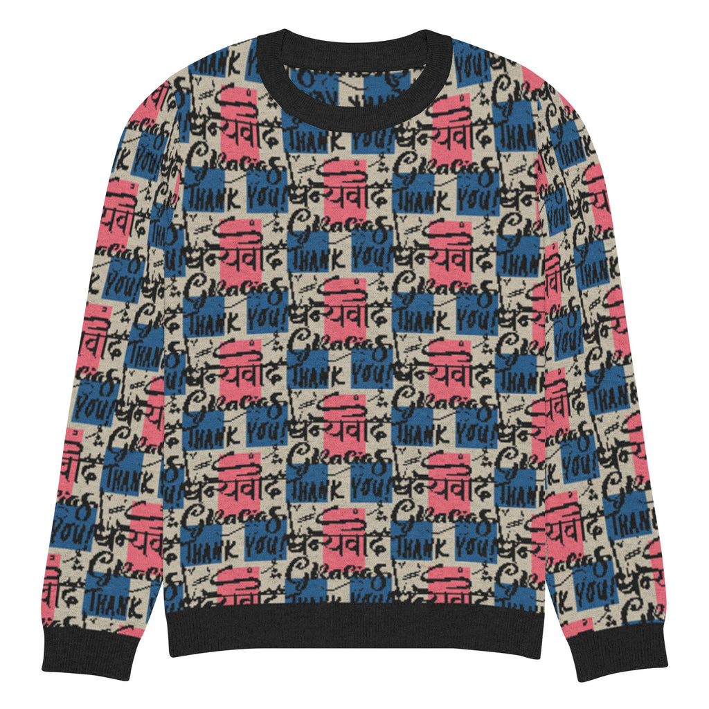 Cultural Appreciation – Thank You Sweater in Multiple Languages - 3XL - Sweaters