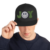 Spread Joy Everywhere - Smiley Face Snapback Hat - -