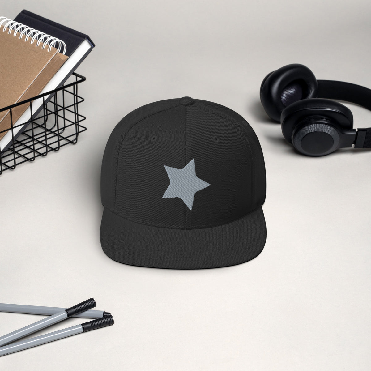 Starry Snapback - Embrace the Night Sky - Black -