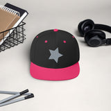 Starry Snapback - Embrace the Night Sky - Black Neon Pink -