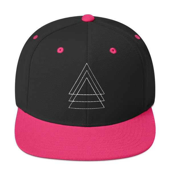 Triangle Fusion Snapback - Elevate Your Style - -