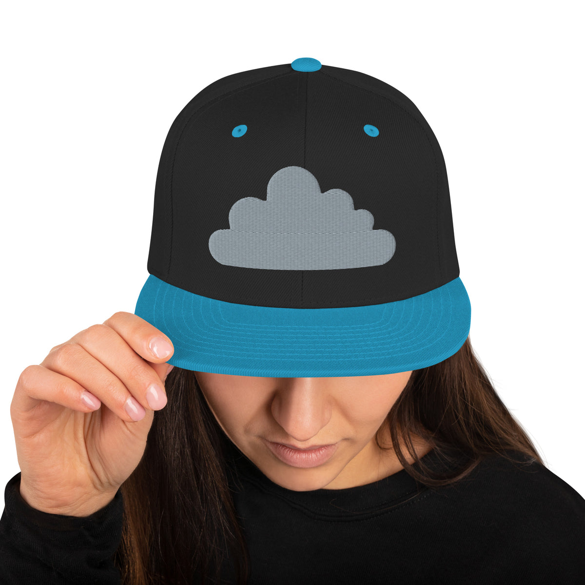 Cloudscape Snapback - Wearable Memories Await - - Hats