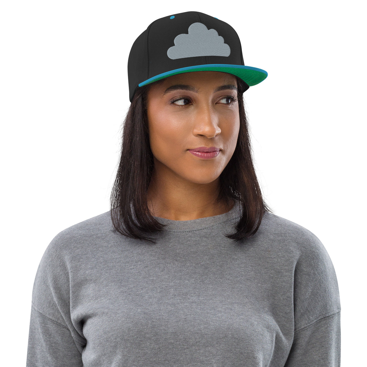 Cloudscape Snapback - Wearable Memories Await - - Hats