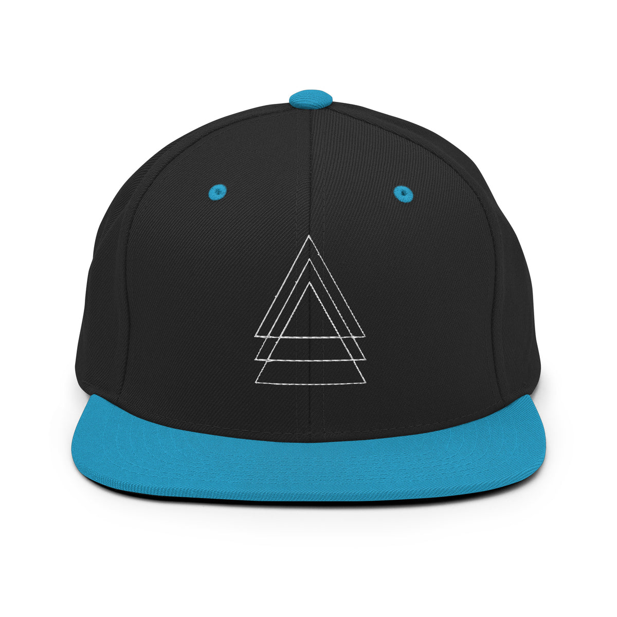 Triangle Fusion Snapback - Elevate Your Style - -