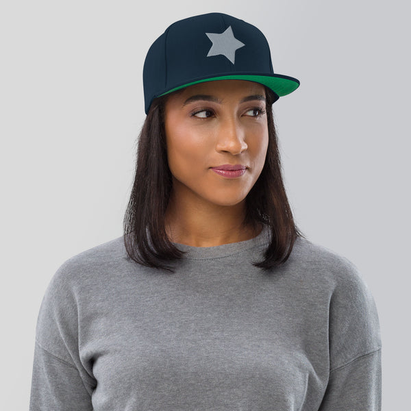 Starry Snapback - Embrace the Night Sky - -