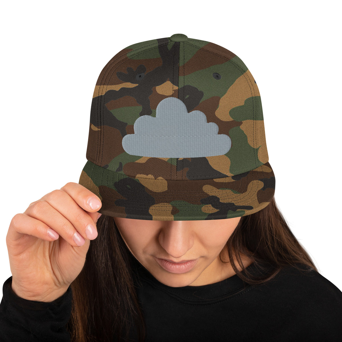 Cloudscape Snapback - Wearable Memories Await - - Hats