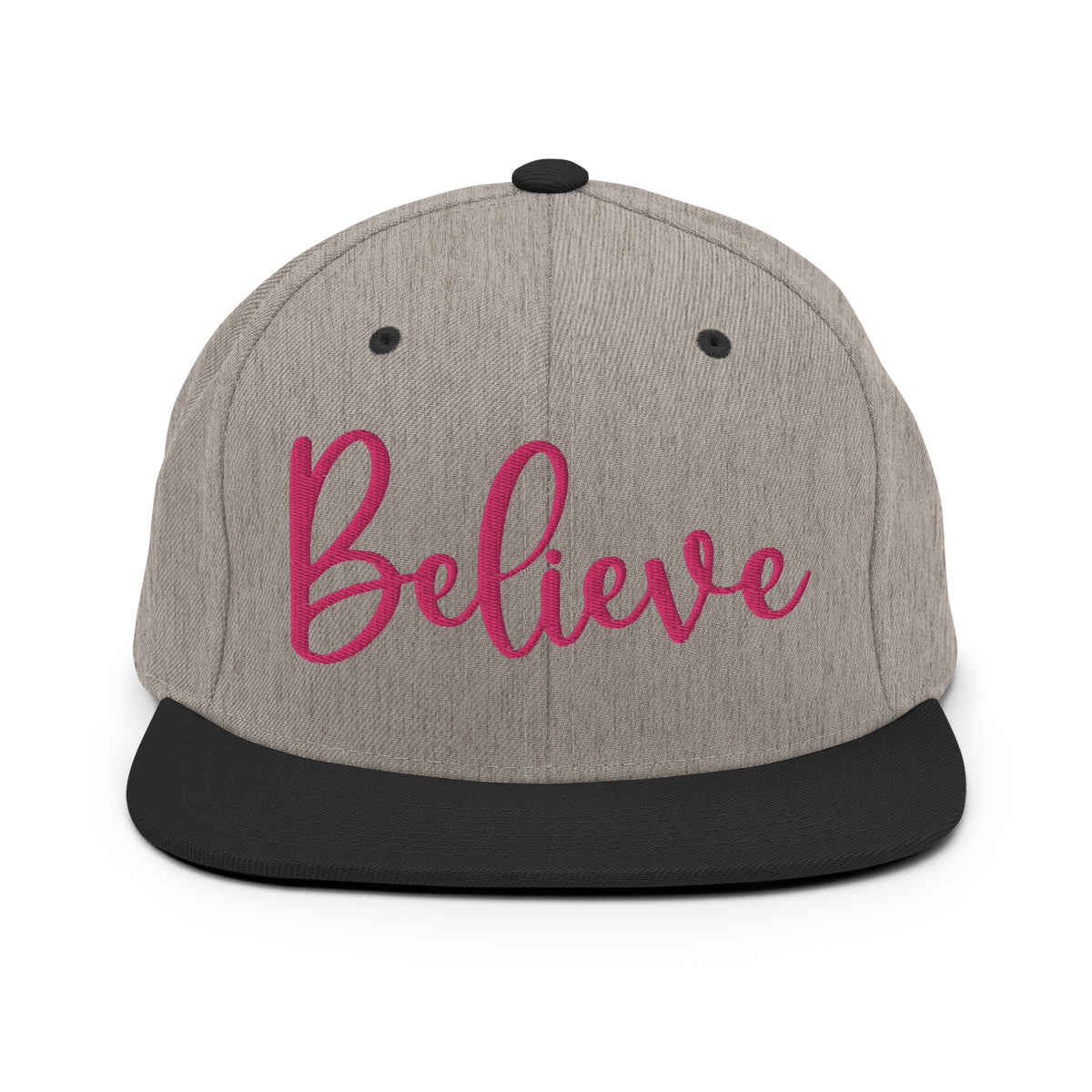 Believe Snapback Hat - Wear Your Inspiration - - Caps