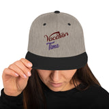 Embrace Vacation Vibes - Vocation Time Snapback Hat - - Hats