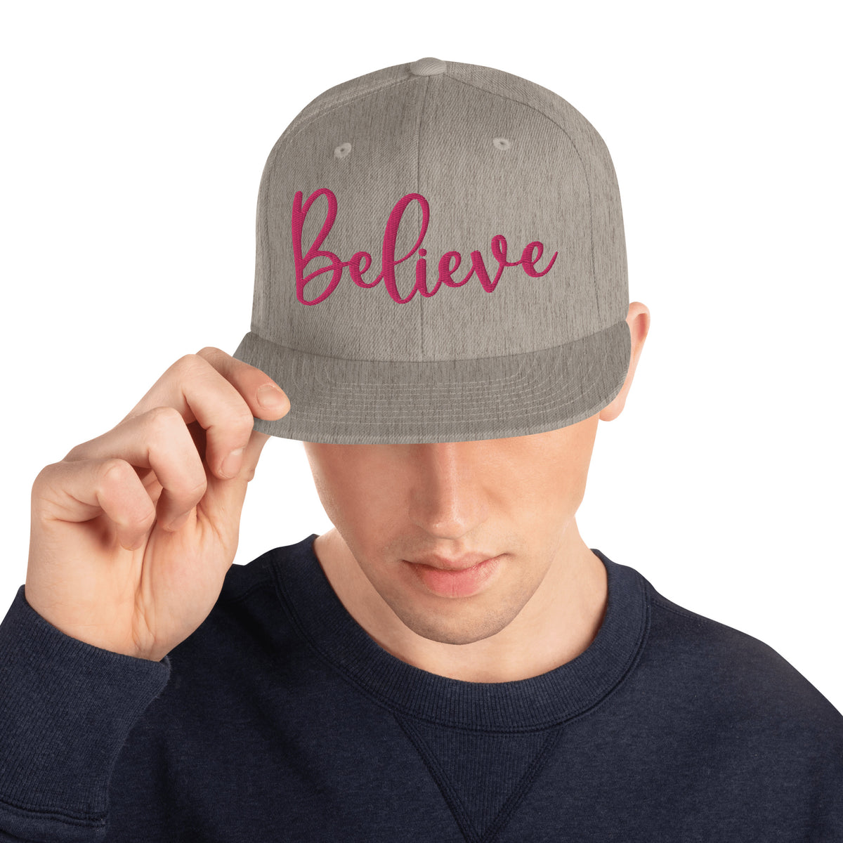 Believe Snapback Hat - Wear Your Inspiration - - Caps