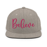 Believe Snapback Hat - Wear Your Inspiration - - Caps