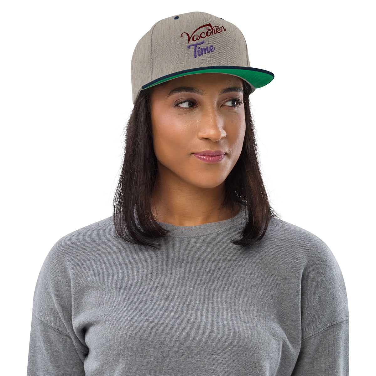 Embrace Vacation Vibes - Vocation Time Snapback Hat - - Hats