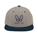 Serene Butterfly Snapback Hat - -